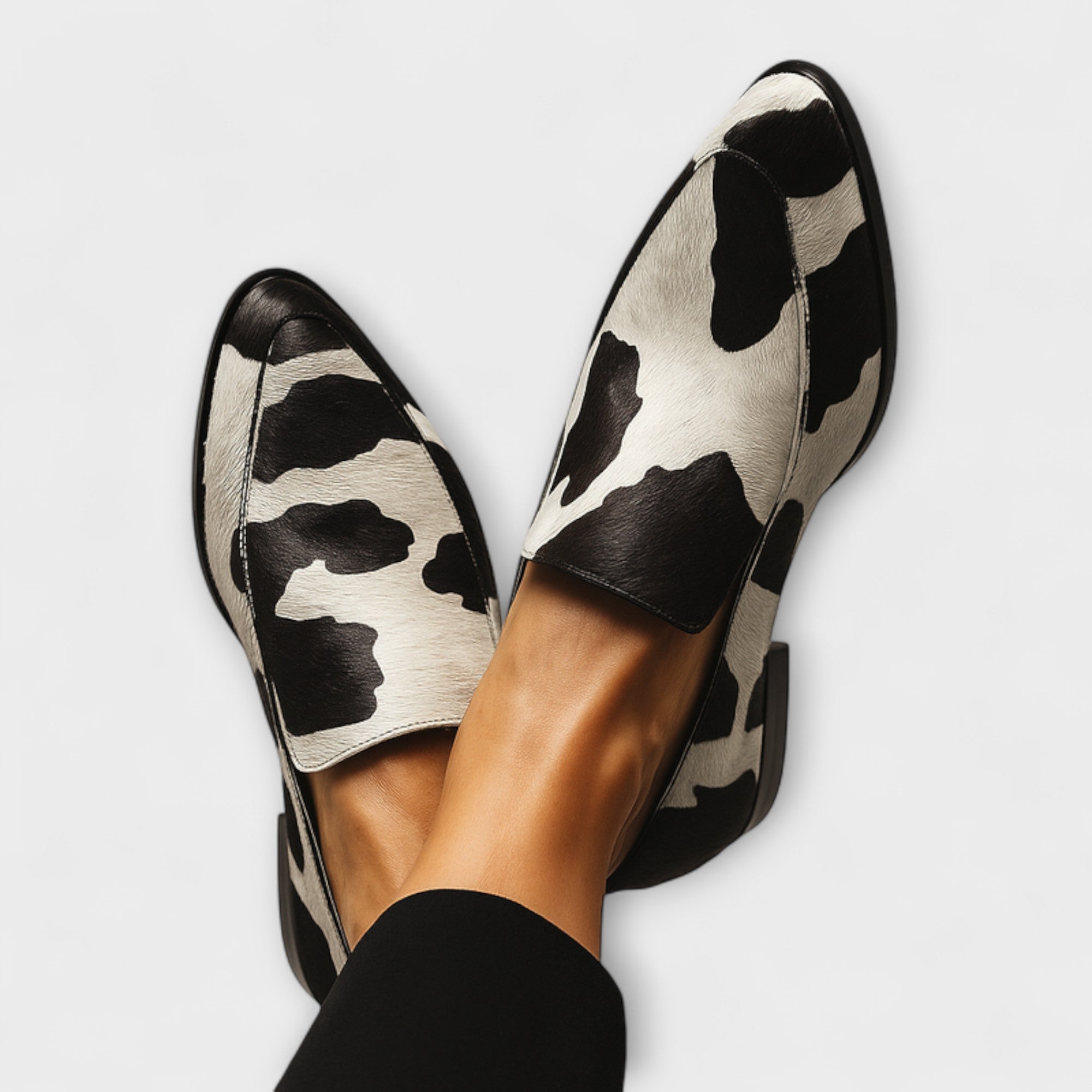 Margot | Moderne Loafer met Print