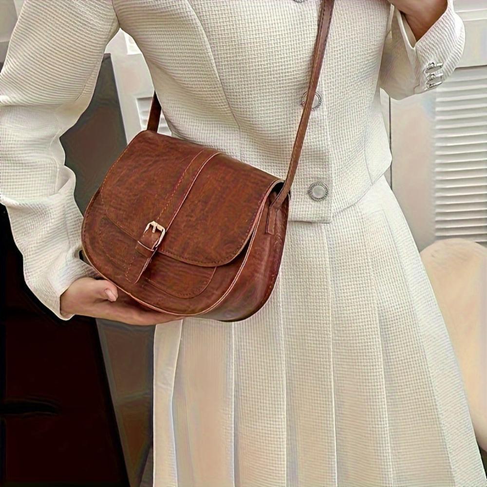 Evelyn | Klassieke crossbodytas in zadelvorm