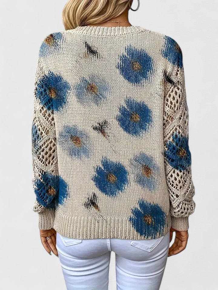 Elisa | Embroidered Trui