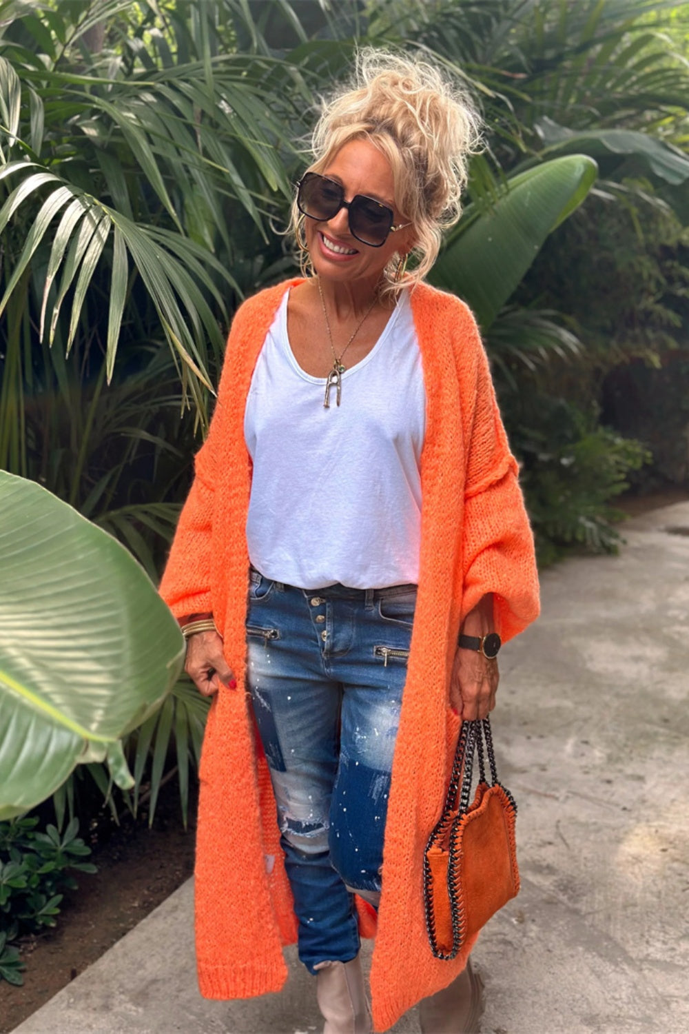 Rosa | Zachte cardigan