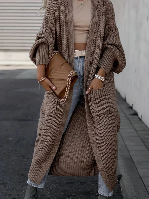 Elena | Cozy longvest cardigan