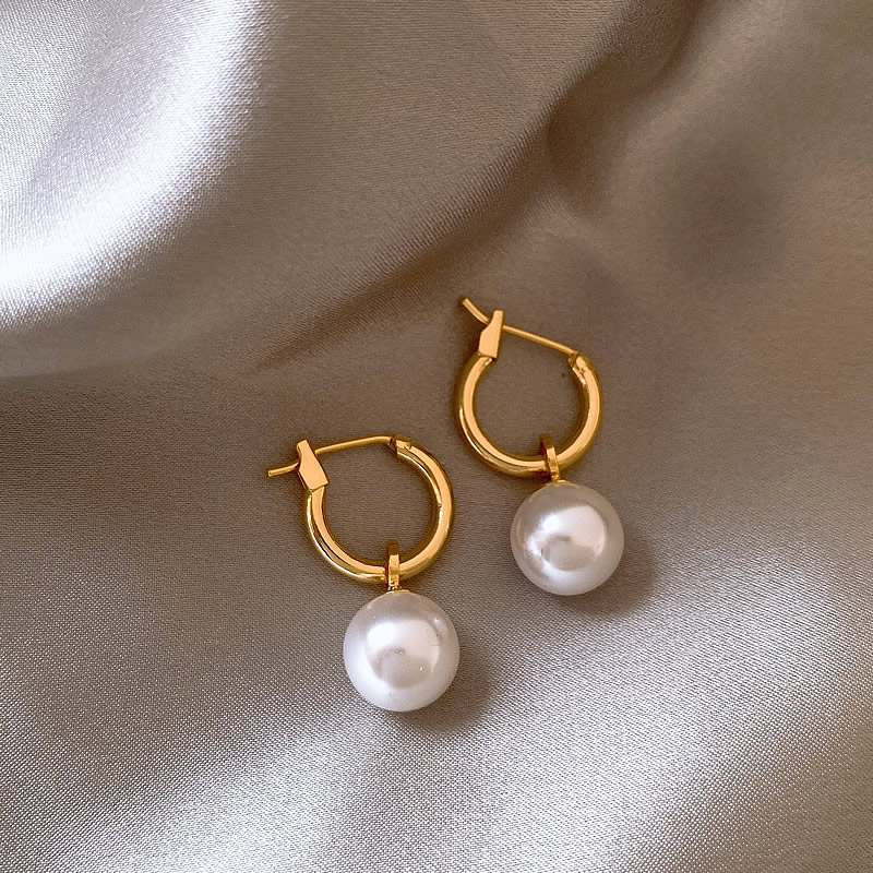 Noa | Parelhanger Hoops